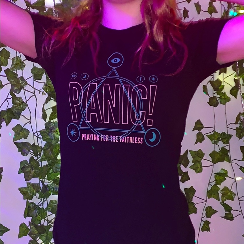panic at the disco graphic T-shirt